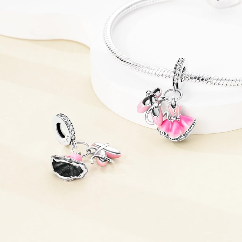 Hapour Store 925 Sterling Silver Charms for Bracelets Necklace European Jewelry Pendant Beads Charm for Women Mom - Image 3